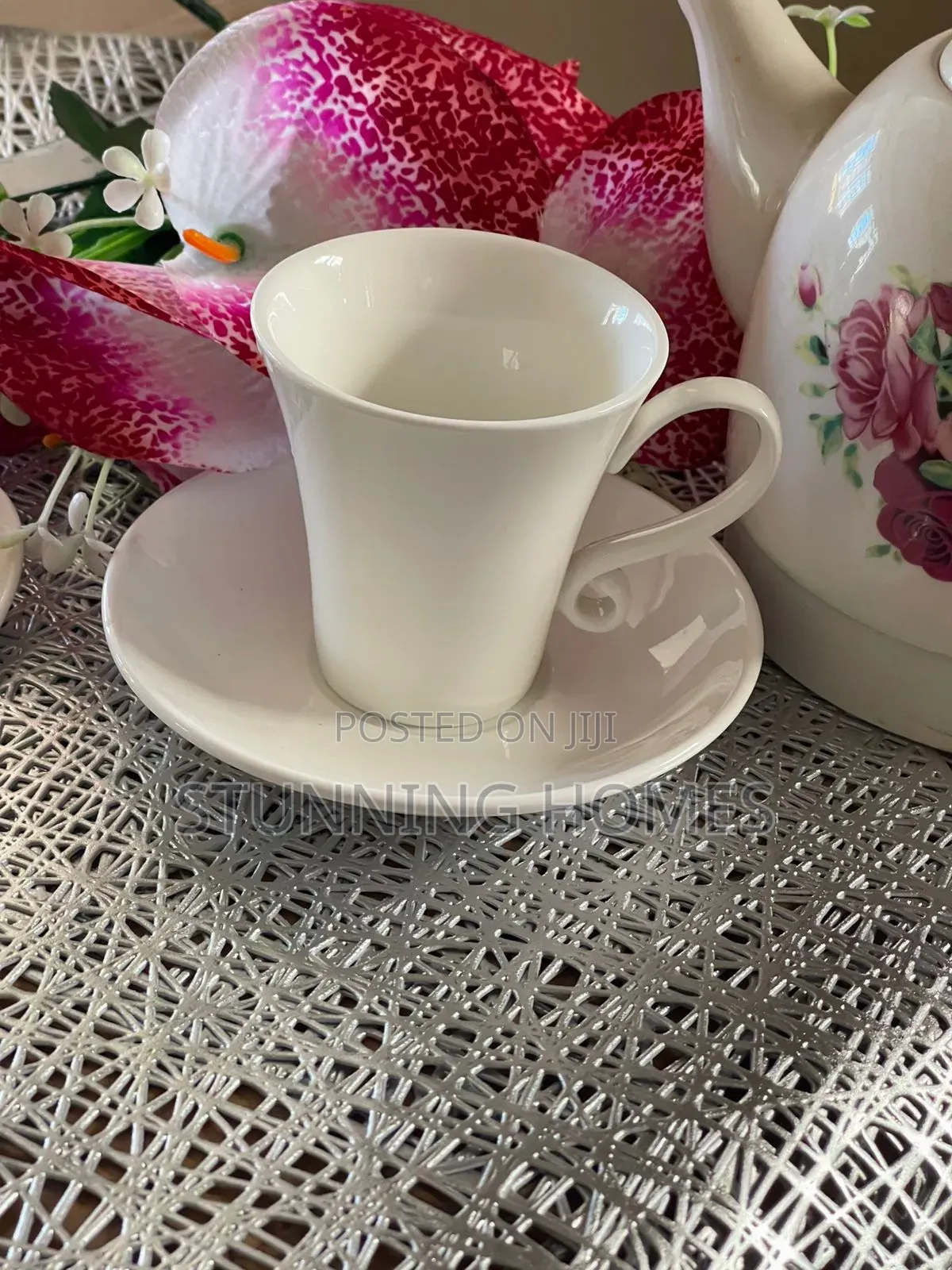 Expresso Cups and Saucers Set