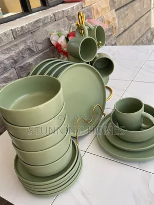 Green  Dinner Set