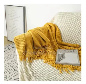 Soft Knitted Throw