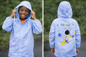 Kids Rain Coat With a Hoodie
