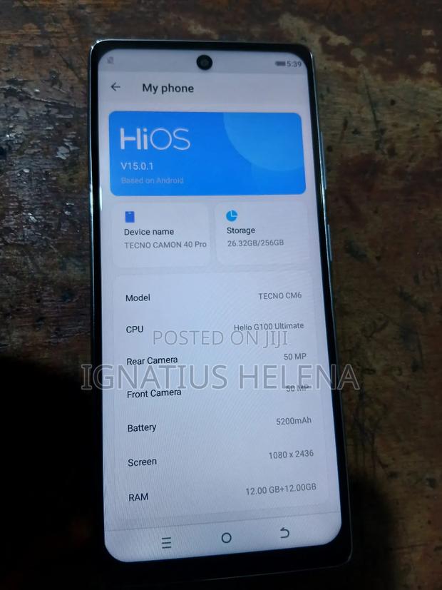 Tecno Camon 20 256 GB Blue - thumbnail 4