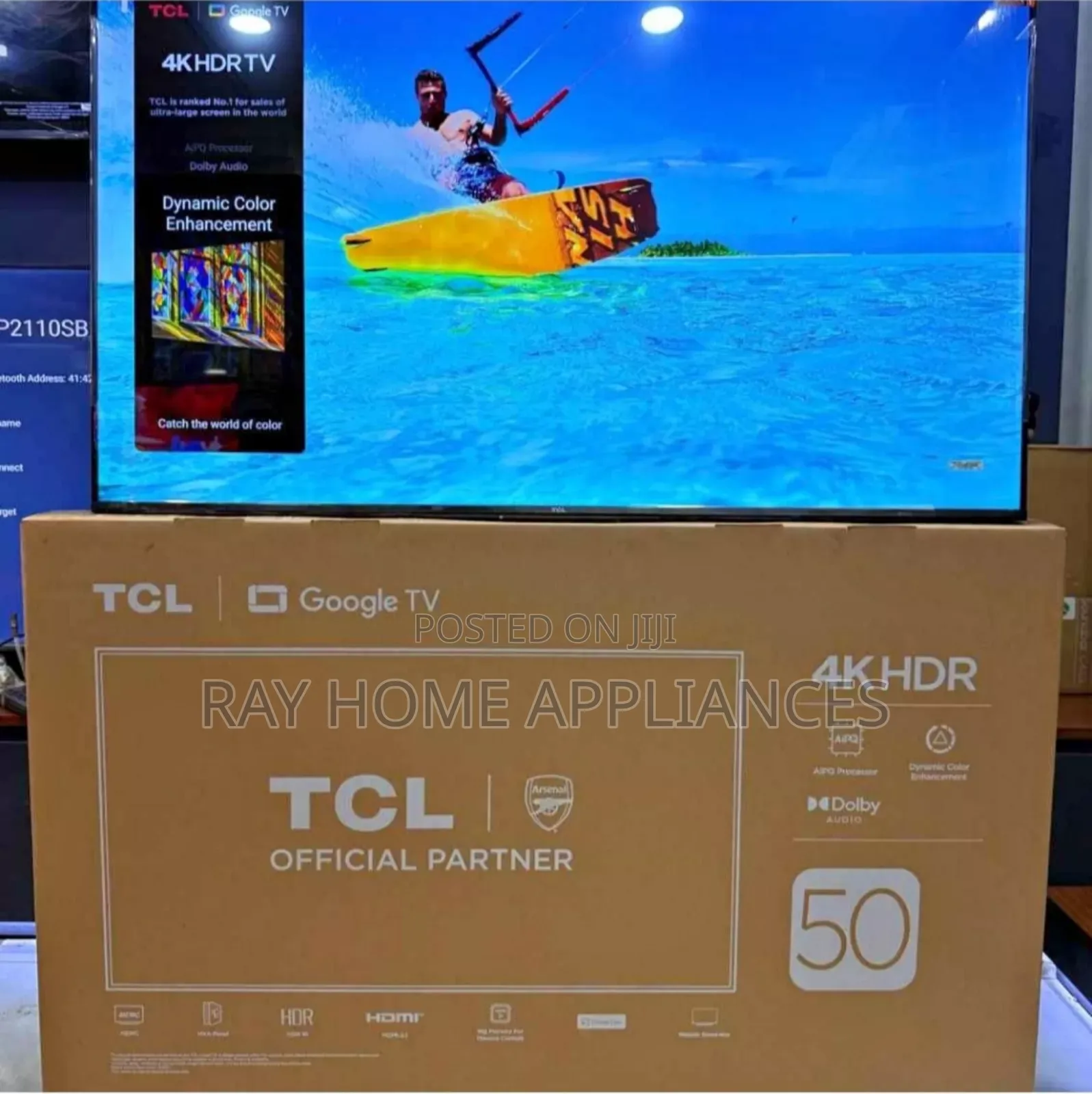 TCL 50inches Smart Qled Tv
