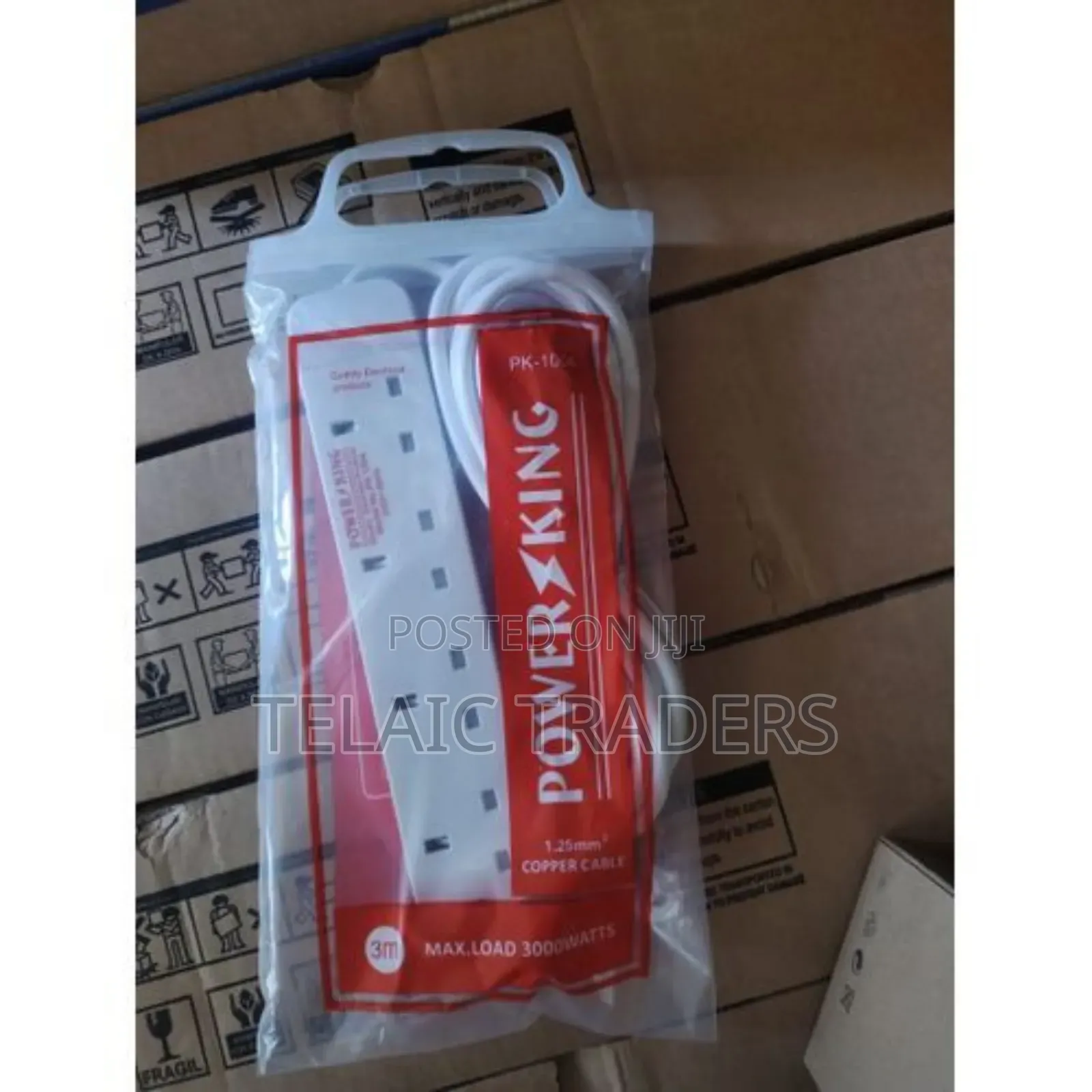 Powerking Extension Cord 3m 2way