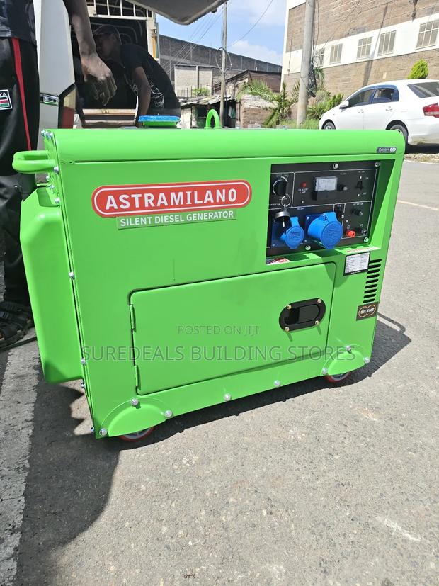Astramilano Silent Diesel Generator , 7.5 Kva  Output - main view