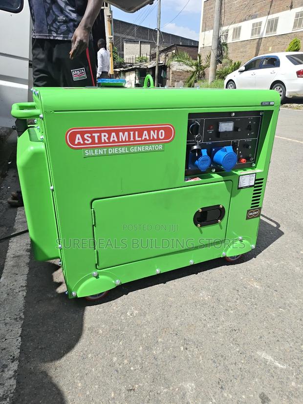 Astramilano Silent Diesel Generator , 7.5 Kva  Output - thumbnail 2