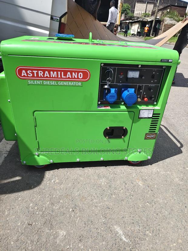 Astramilano Silent Diesel Generator , 7.5 Kva Output - thumbnail 3