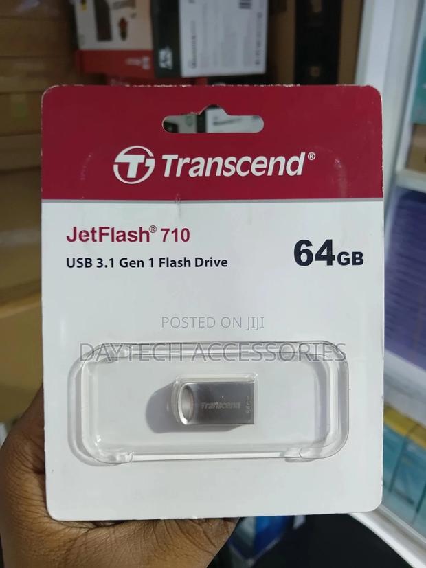 This Is a Transcend Jetflash 710 64gb Usb 3.1 Gen 1 Flash Drive. - thumbnail 2