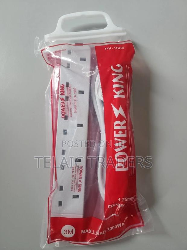 Powerking Extension Cord 3m 5way - thumbnail 2