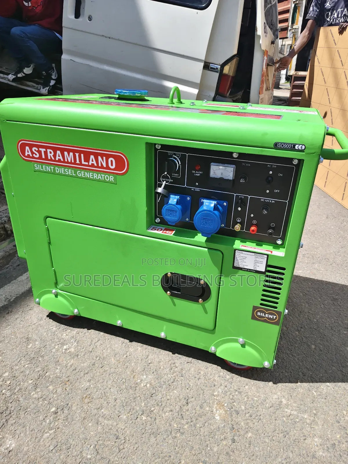 Single Phase Silent Diesel Generator , 7.5 Kva Output