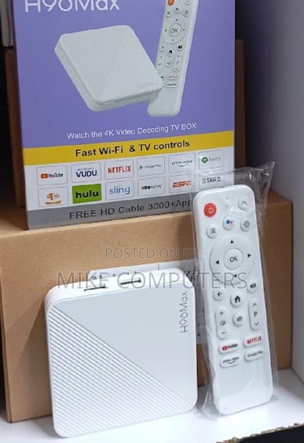 Android 14 Tv Box 2gb Ram 16gb Storage H96 Max Tv Box - thumbnail 2