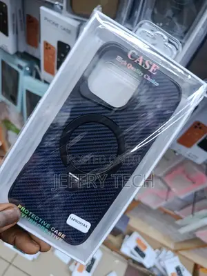 Carbon Fiber Texture Protective Case for the Apple iPhone 16 Pro Max