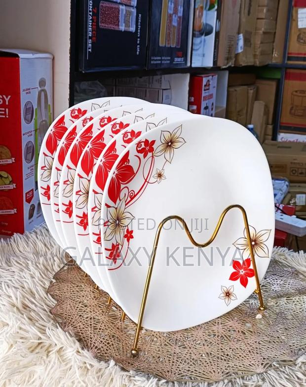 6pc Set Ceramic Plates