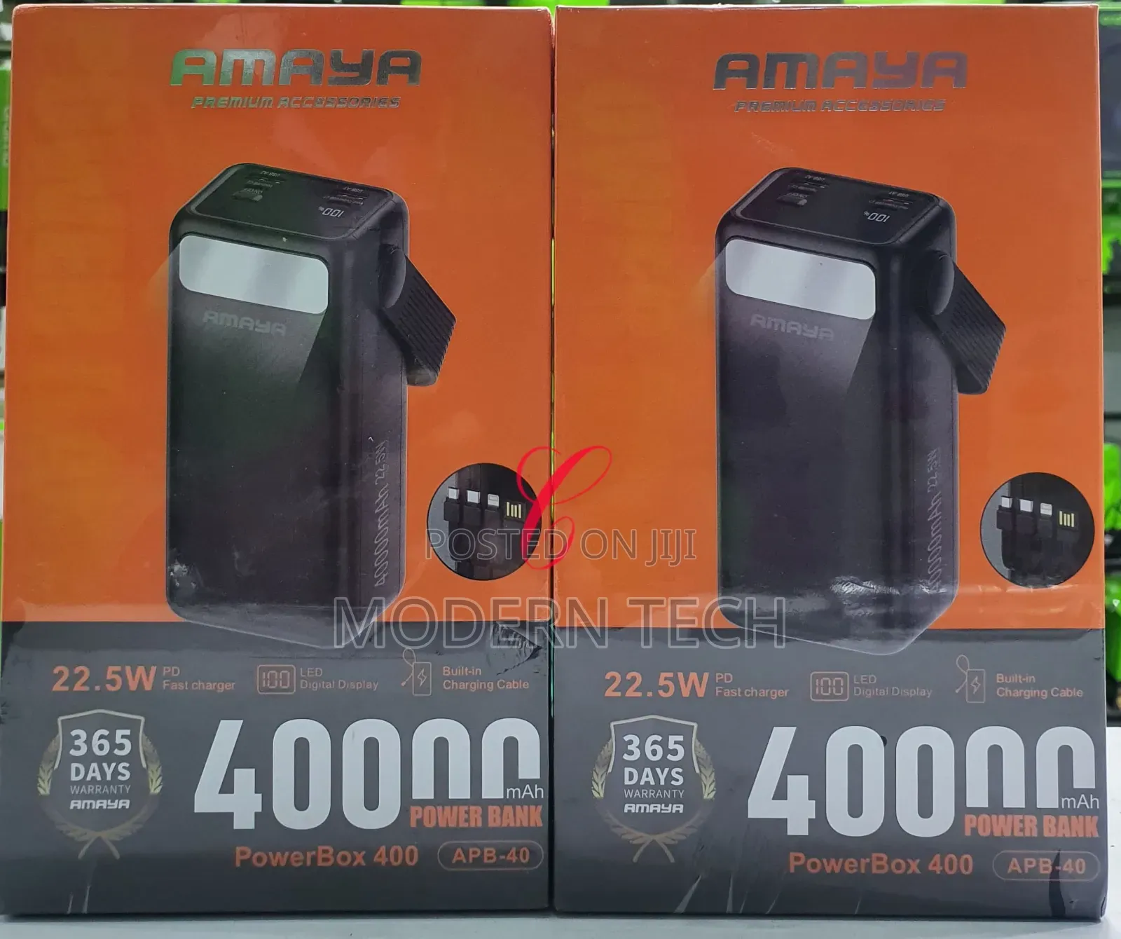 Amaya Powerbox 400 Apb-40 *40000mah 22.5w Power Bank