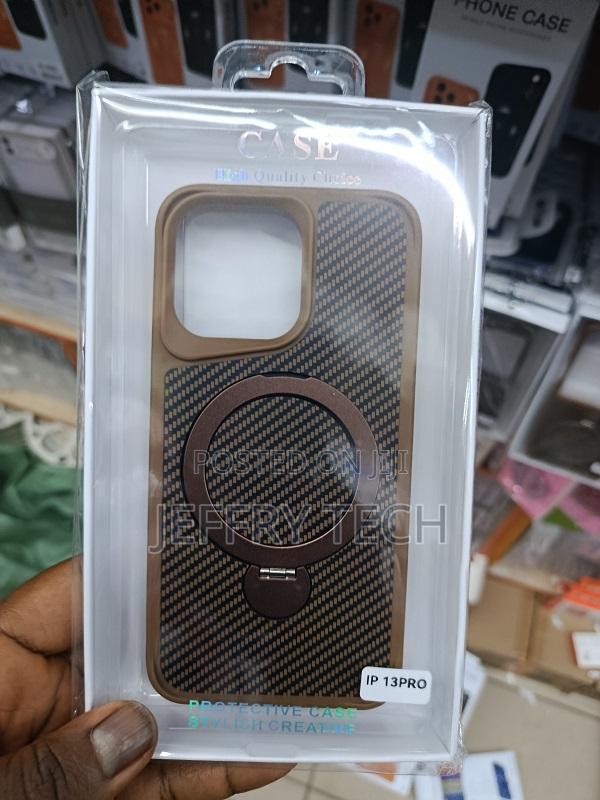 iPhone 13 Pro, a Carbon Fiber and a Built-in Magnetic Ring Kickstand.
