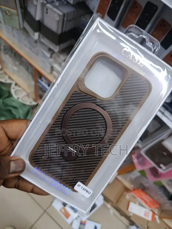 iPhone 13 Pro, a Carbon Fiber and a Built-in Magnetic Ring Kickstand.