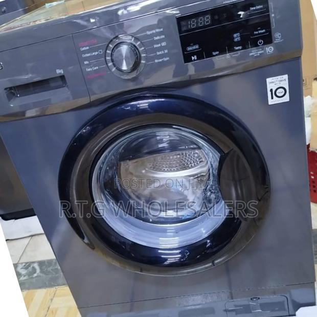 Lg F4y5eygypv 11 Kg Front Load Washer With Smart Thinqtm