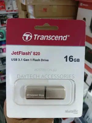 Transcend Jetflash 820 16gb Pen Drive (Gold)