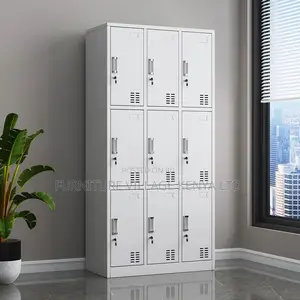 Office Cabinets| 9-locker Steel Storage Cabinet