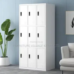 Office Cabinets| 9-locker Steel Storage Cabinet