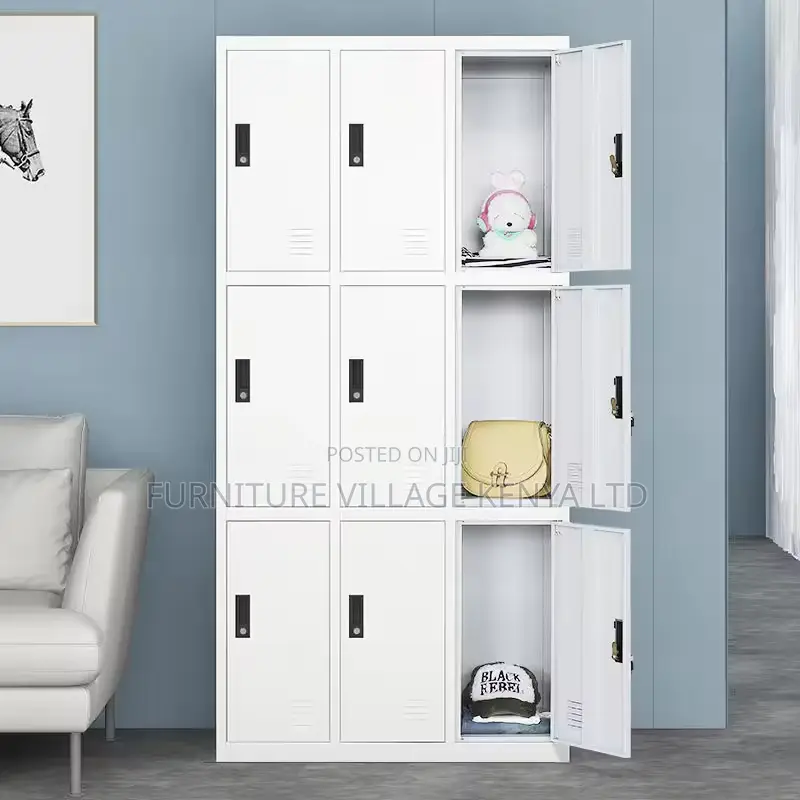 Office Cabinets| 9-locker Steel Storage Cabinet