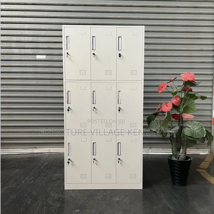 Office Cabinets| 9-locker Steel Storage Cabinet