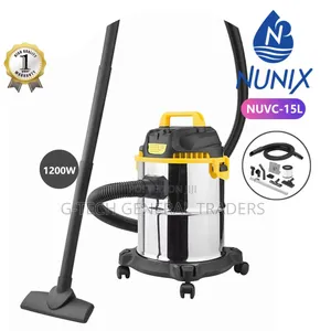 Nunix 15l Heavy Duty Wet And Dry Vacuum Cleaner