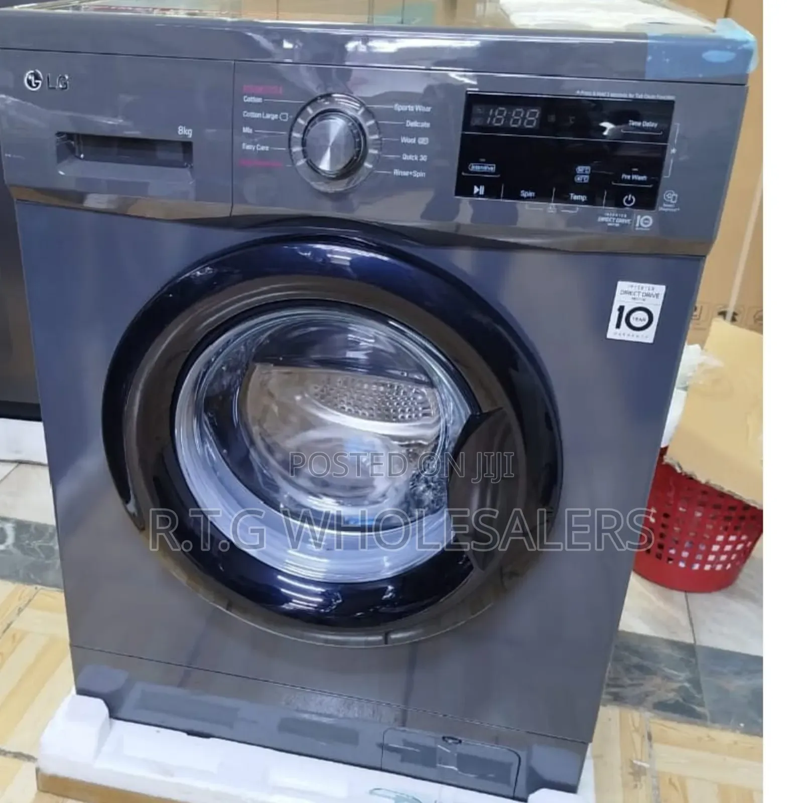 Lg F0l9dgp2s 15/8 Kg Front Load Wash Dry Machine
