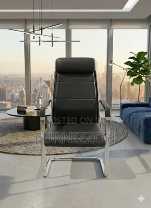 PVC Executive Office Chair With Arms
