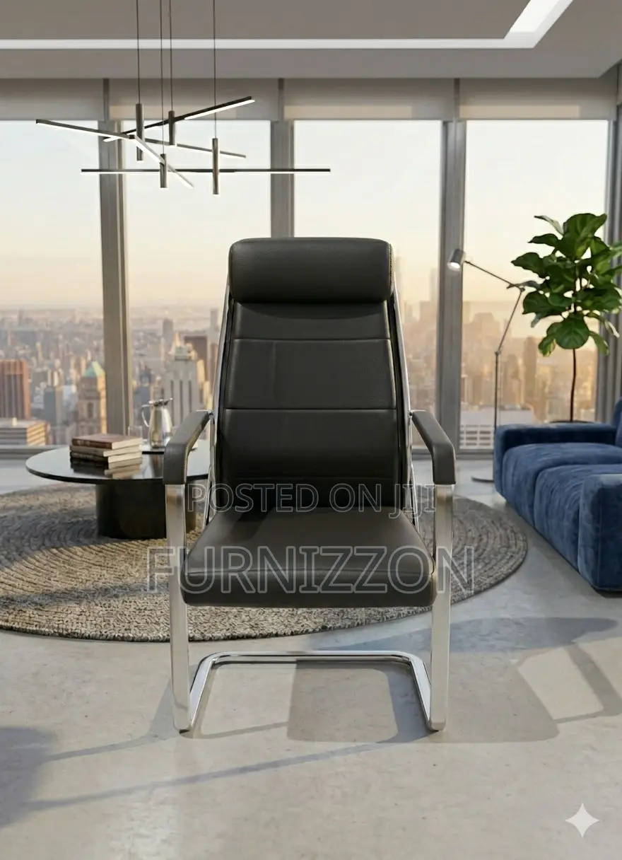 PVC Executive Office Chair With Arms