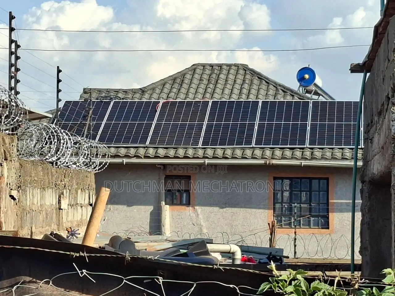 Solar Lighting and Water Heating