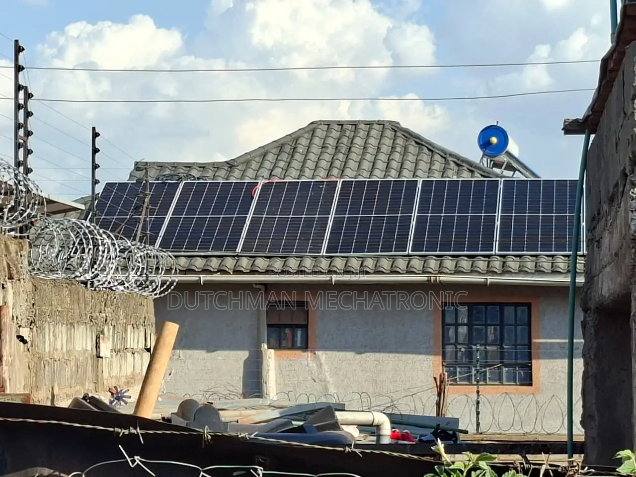 Solar Lighting and Water Heating