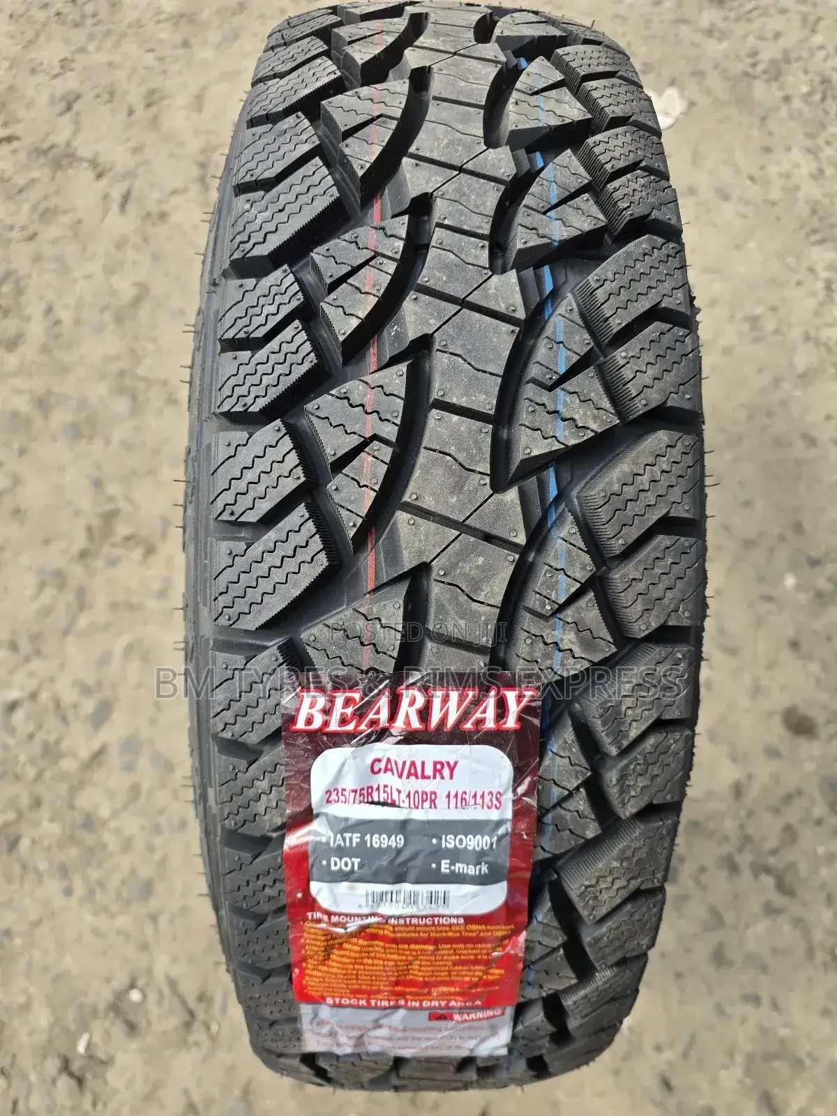 235 /75 R15 Bearway Tyres (All Terrein)