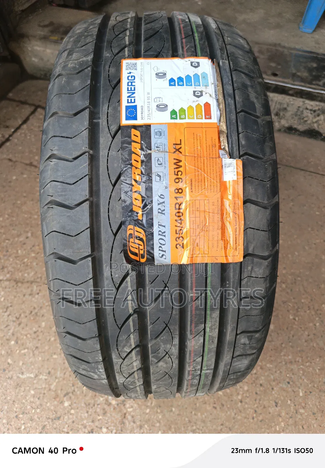 235/40r18 Joyroad