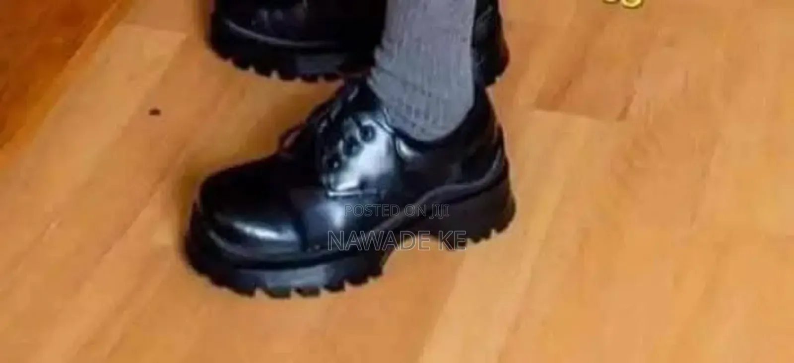 Strong 100% Leather School Shoes Durable Comfortable
