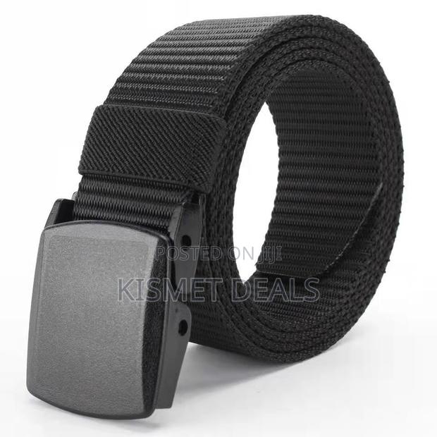 Canvas Fabric Belt Outdoor Tacticalhunting Hiking Sport Belt