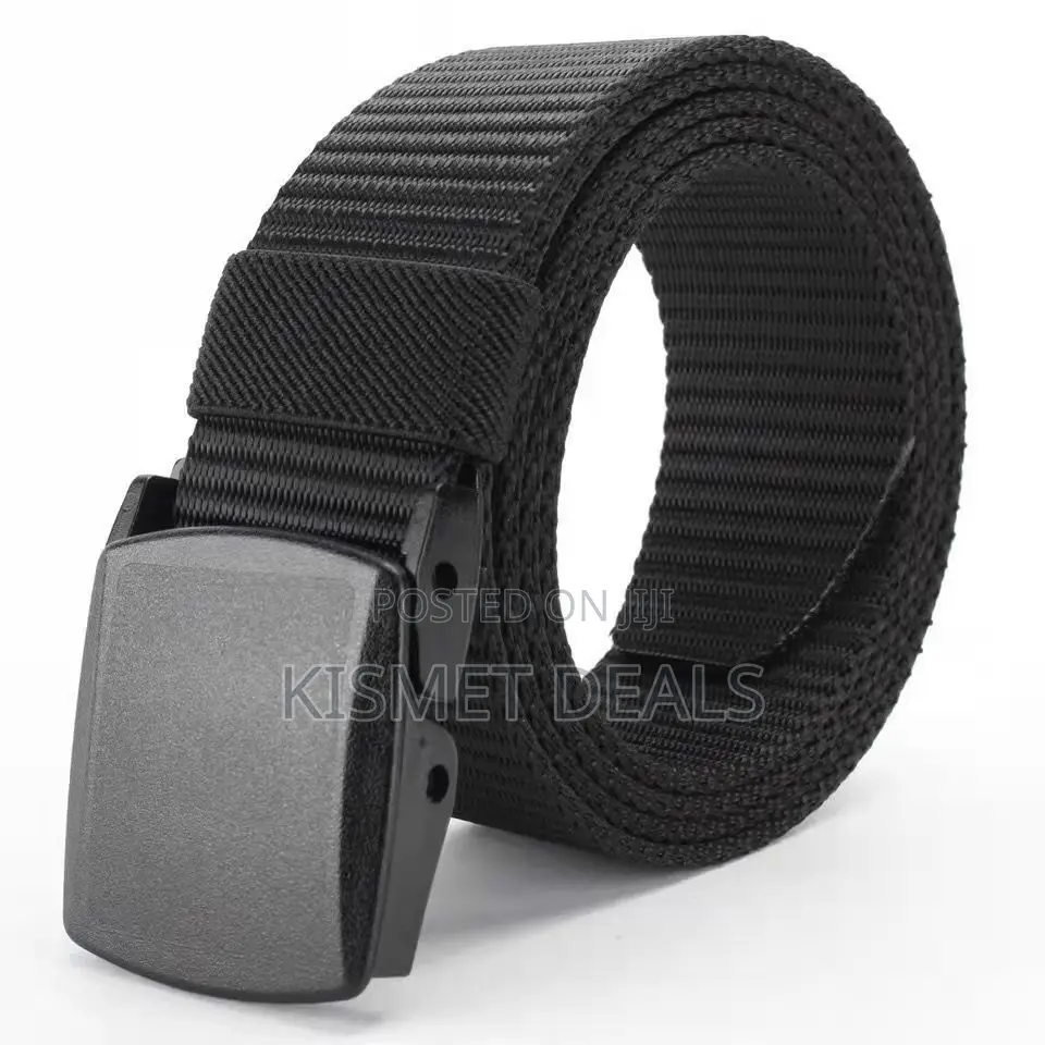 Canvas Fabric Belt Outdoor Tacticalhunting Hiking Sport Belt