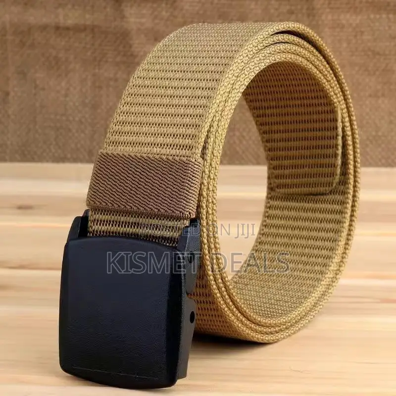 Canvas Fabric Belt Outdoor Tacticalhunting Hiking Sport Belt
