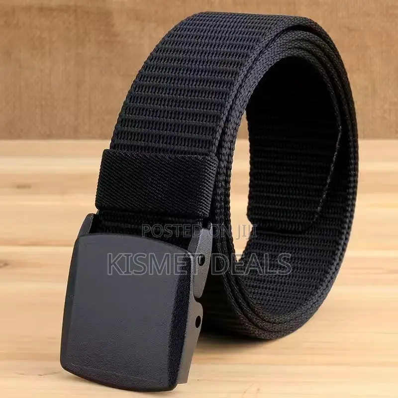 Canvas Fabric Belt Outdoor Tacticalhunting Hiking Sport Belt