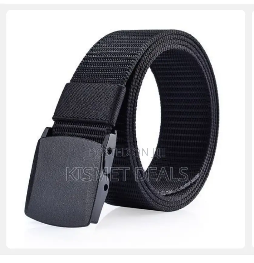 Canvas Fabric Belt Outdoor Tacticalhunting Hiking Sport Belt