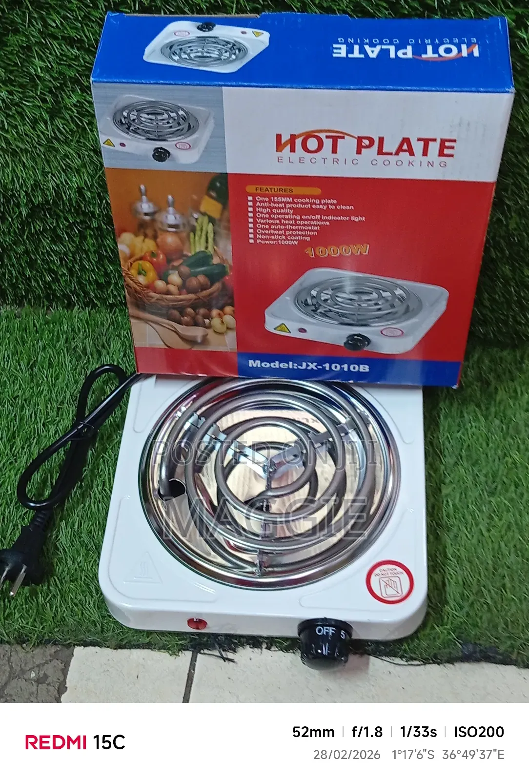 Electric Cooking Hot Plate Available