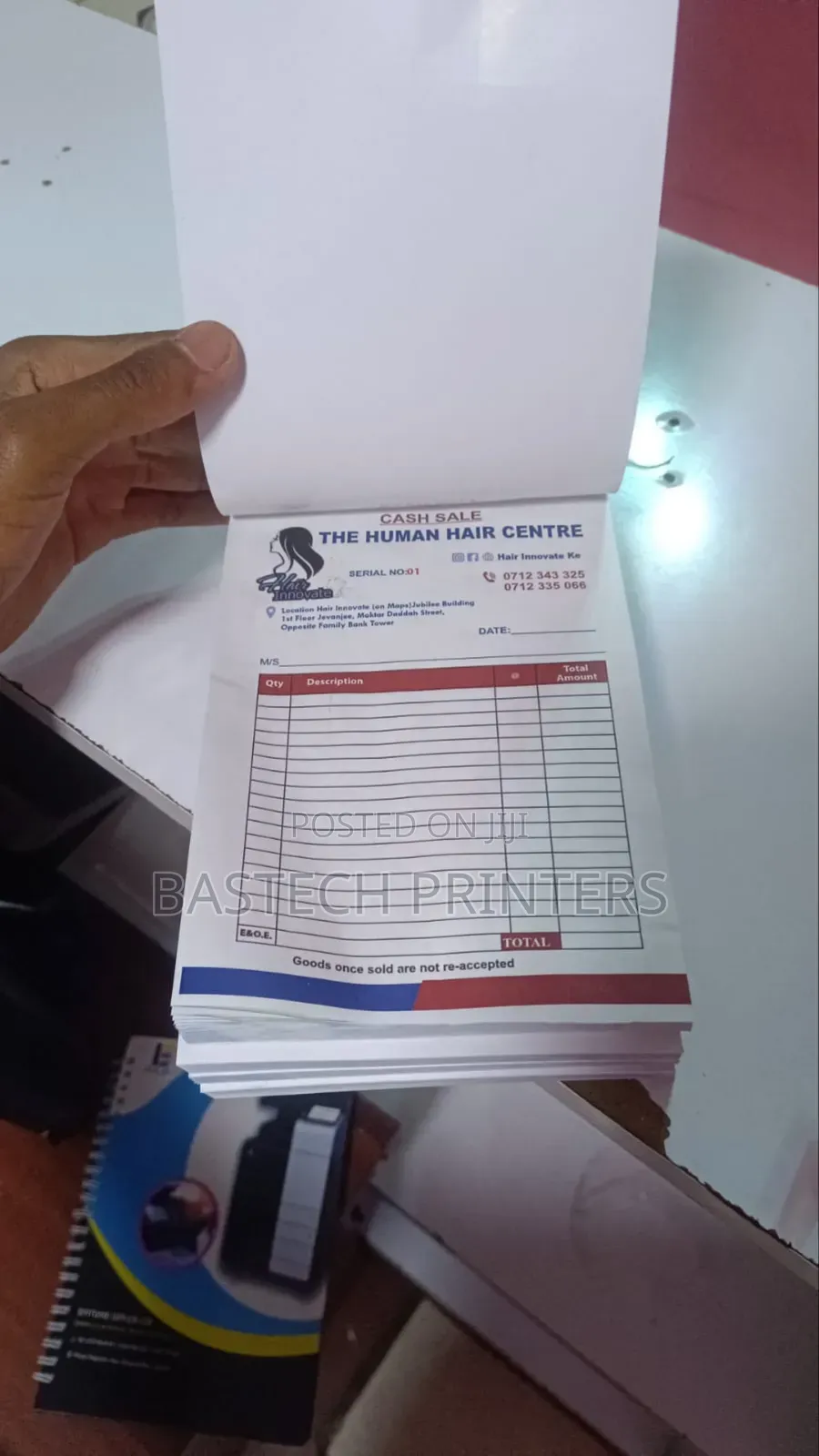 Reliable Transaction Receipt Books