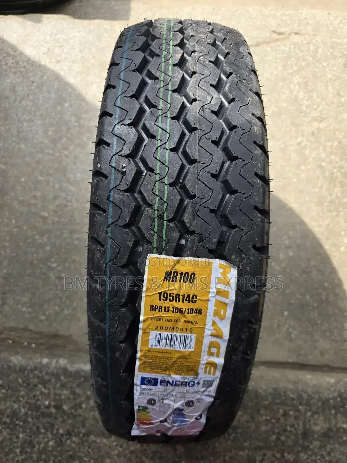 195 R14 Mirage Tyres (Commercial)