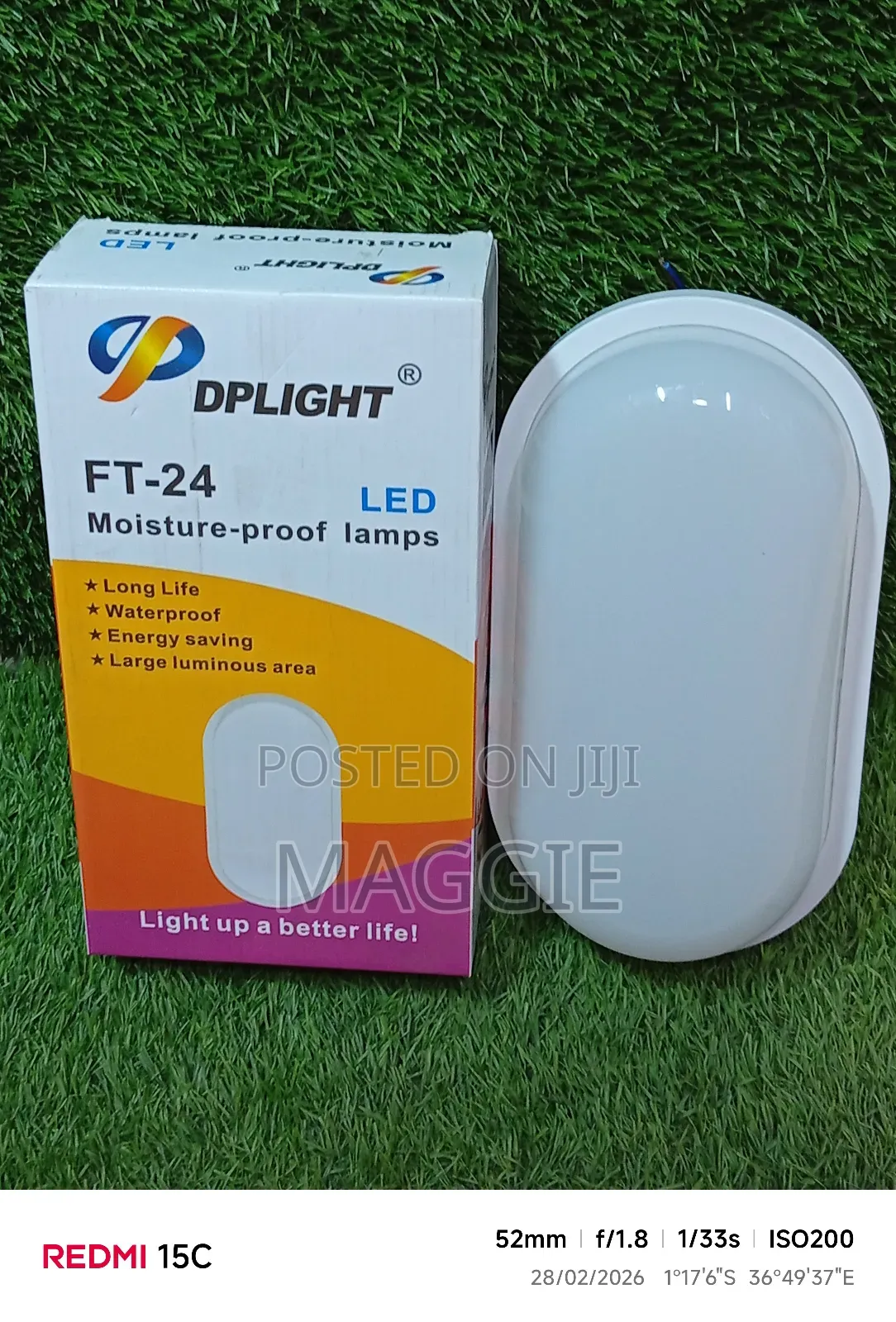 Dplight Ft-24 Moisture Proof Lamp