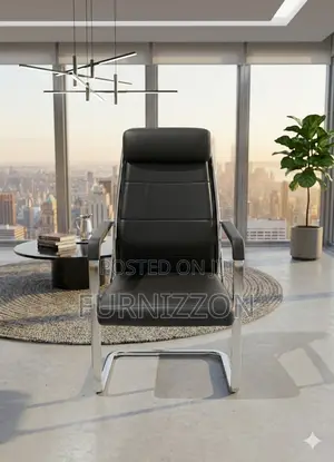 Durable PVC Arm Rest Office Chair