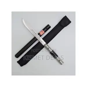 Security Guard Panga And Rungu Tactical Camping Baton Knife