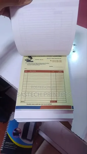 Business-Grade Receipt Book Printing