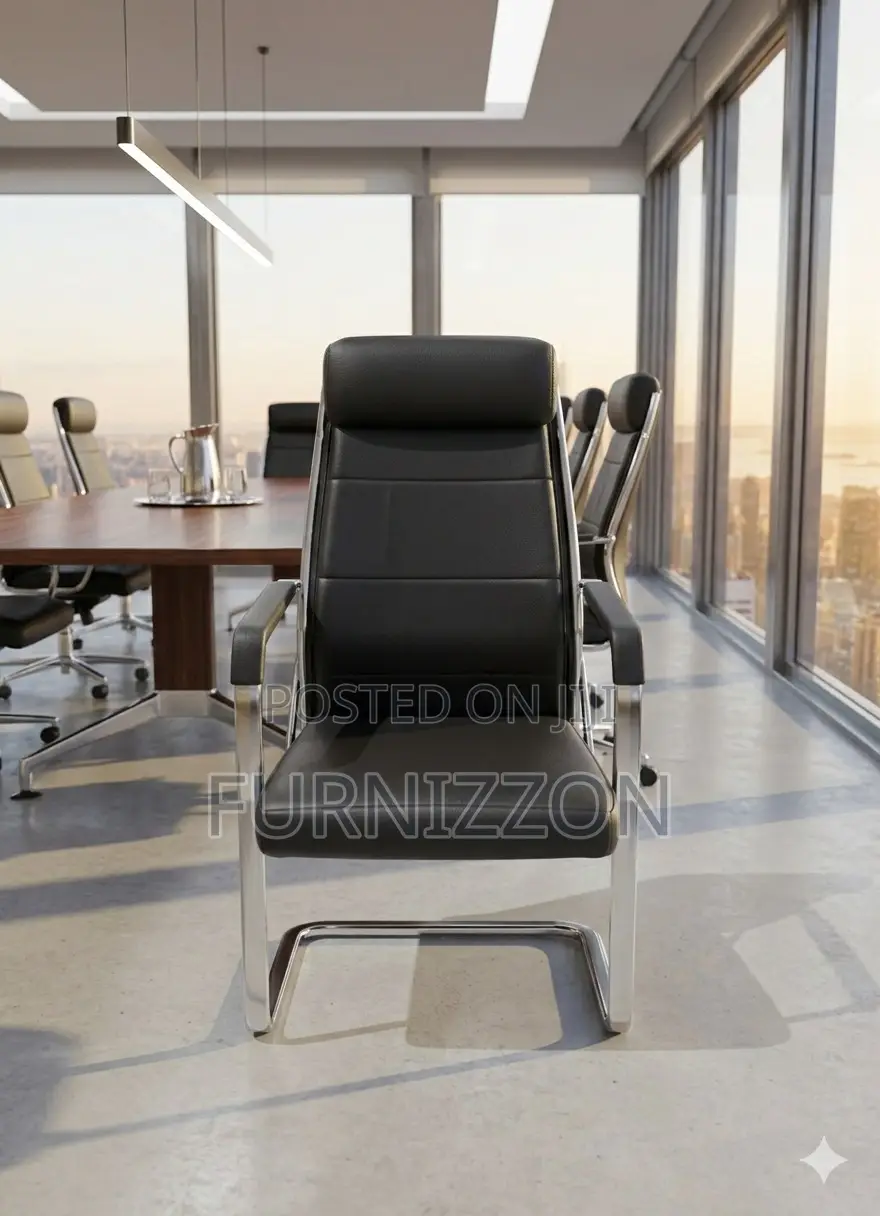 Modern PVC Office Chair With Arms