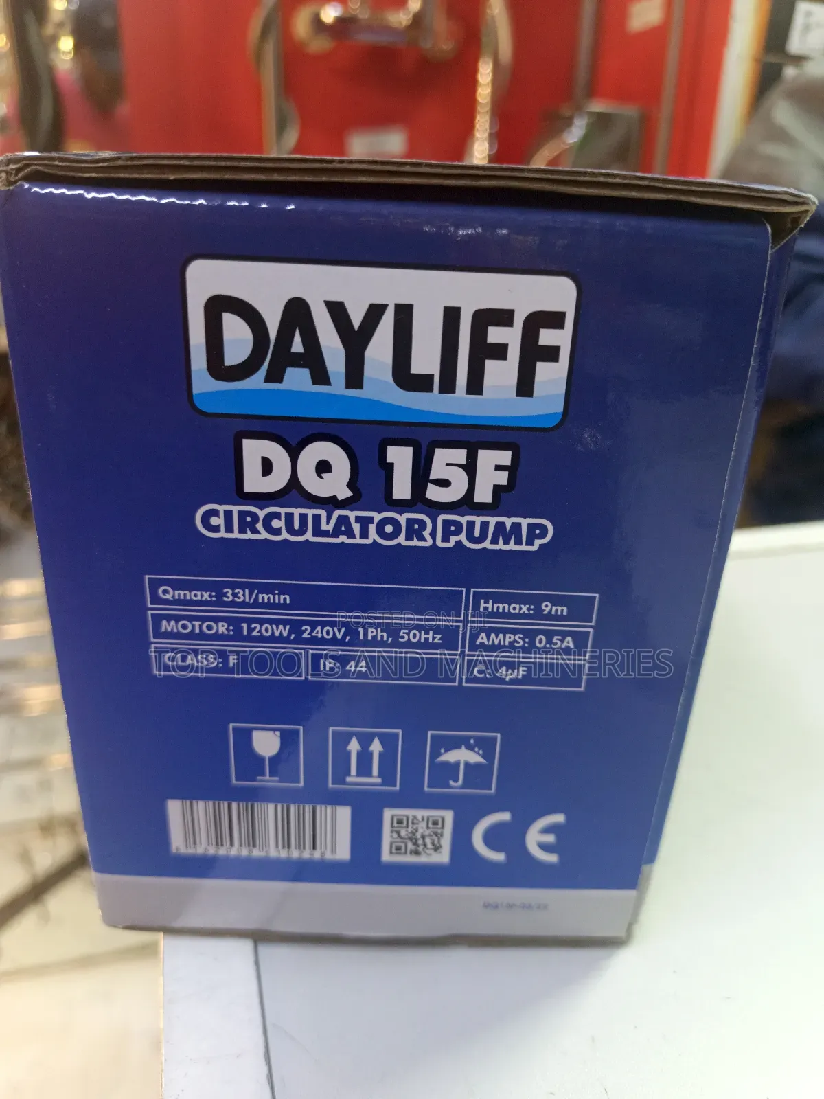 Dq 15f Dayliff Silent Single Speed Circulatory Pump