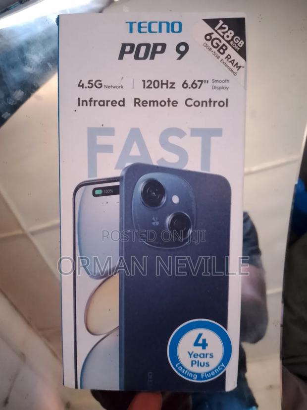 Tecno Pop 9 128 GB Silver - thumbnail 2