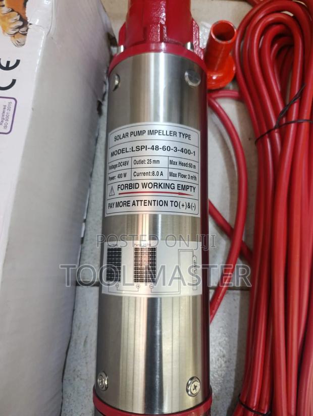 50m Solar Pump 48v 400watts Solar Water Pump Submersible - thumbnail 2